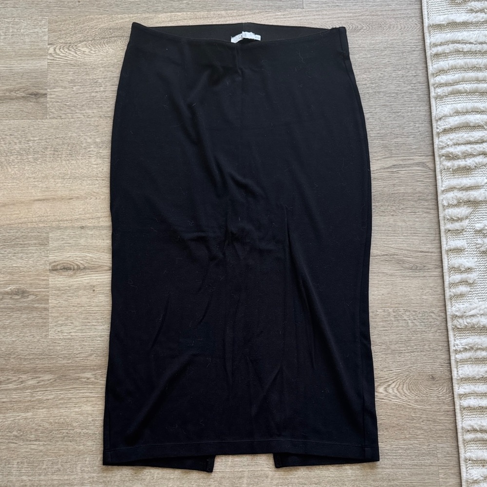 Dalia Black Pencil Skirt